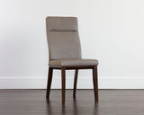 Cashel Dining Chair - Alpine Grey Leather 108721 Sunpan