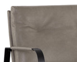 Sterling Lounge Chair - Missouri Stone Leather 108724 Sunpan