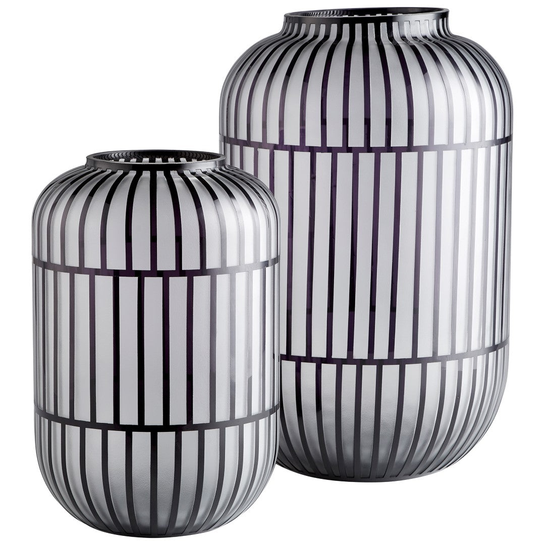 Cyan Design Lined Up Vase