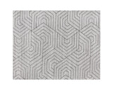 Mazey Hand-Loomed Rug - Grey - 8' X 10' 108736 Sunpan