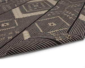Sunpan Asana Hand-Woven Recycled PET Medallion Area Rug for Dining Rooms and Home Offices 108751