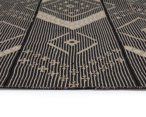 Sunpan Asana Hand-Woven Recycled PET Medallion Area Rug for Dining Rooms and Home Offices 108751