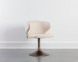 Simone Swivel Dining Chair - Casablanca Cloud 108761 Sunpan