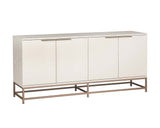 Rebel Sideboard - Large - Champagne Gold - Cream 108769 Sunpan