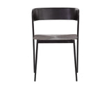 Keanu Dining Chair - Gunmetal 108771 Sunpan