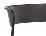 Keanu Dining Chair - Gunmetal 108771 Sunpan