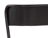 Keanu Dining Chair - Gunmetal 108771 Sunpan