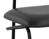 Gibbons Dining Chair - Black - Bravo Portabella 108773 Sunpan