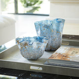 Meduse Vase Blue 10877 Cyan Design