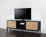 Rosso Media Console and Cabinet 108786 Sunpan