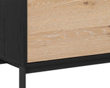 Rosso Media Console and Cabinet 108786 Sunpan