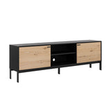 Rosso Media Console and Cabinet 108786 Sunpan