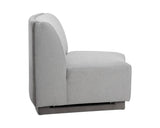 Jaclyn Modular - Armless Chair - Egypt Light Grey / Danny Medium Grey 108802 Sunpan