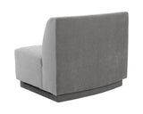 Jaclyn Modular - Armless Chair - Egypt Light Grey / Danny Medium Grey 108802 Sunpan