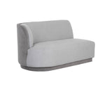 Jaclyn Modular - Left Armchair - Egypt Light Grey / Danny Medium Grey 108803 Sunpan