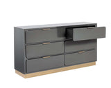 Jenkins Dresser - High Gloss Grey 108809 Sunpan