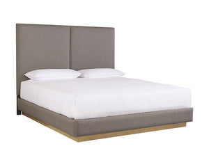 Jenkins Bed - King - Dazzle Grey 108823 Sunpan