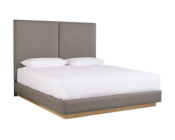 Jenkins Bed - King - Dazzle Grey 108823 Sunpan