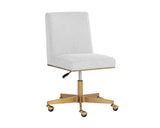 Dean Office Chair - Brushed Brass - Ernst Silverstone 108838 Sunpan