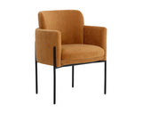 Richie Dining Armchair - Black - Danny Amber 108859 Sunpan