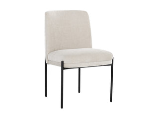 Richie Dining Chair - Black - Danny Ivory 108860 Sunpan