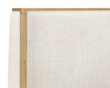 Colette Bed - King - Natural - Effie Linen 108876 Sunpan