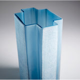 Sayan Vase Blue 10887 Cyan Design