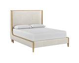 Colette Bed - Queen - Natural - Effie Linen 108890 Sunpan