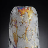 Moonscape Vase Iridescent 10890 Cyan Design