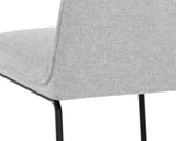 Huxley Dining Chair - Belfast Heather Grey 108910 Sunpan