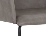 Hensley Dining Armchair - Dawn Grey 108913 Sunpan