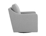 Brianna Swivel Lounge Chair - Liv Dove 108921 Sunpan