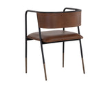 Brenan Dining Armchair - Bravo Cognac 108946 Sunpan