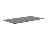 Glass Dining Table Top - Rectangular - Smoke Grey - 96