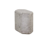 Spezza Side Table - Low - Marble Look - Grey 108957 Sunpan
