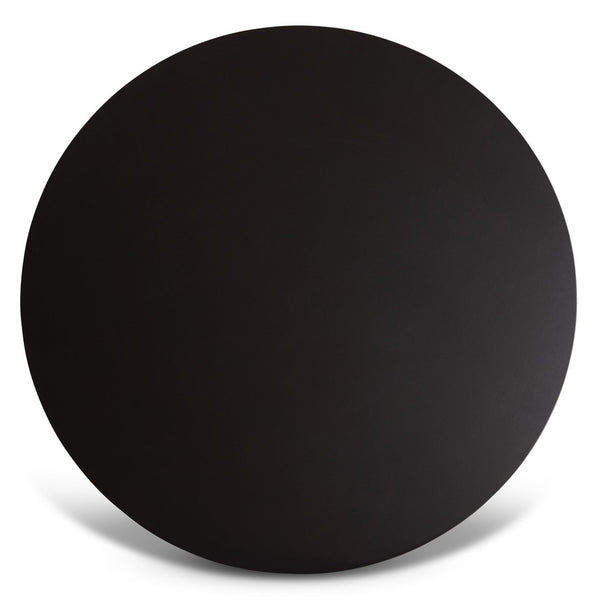 Baxton Studio Baxton Modern Round Wood Dining Table for Small Spaces - Stylish Walnut Finish & Comfortable Seating Ela Dark RH7230T-Dark Brown-35-IN-DT