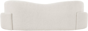 Principessa Cream Boucle Fabric Sofa 108Cream-S Meridian Furniture