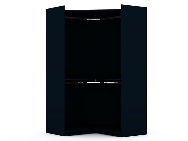 Manhattan Comfort Mulberry Contemporary - Modern Wardrobe/ Armoire/ Closet Tatiana Midnight Blue 108GMC4