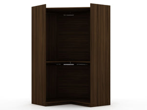 Manhattan Comfort Mulberry Contemporary - Modern Wardrobe/ Armoire/ Closet Brown 108GMC5
