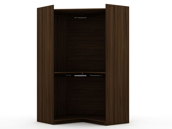 Manhattan Comfort Mulberry Contemporary - Modern Wardrobe/ Armoire/ Closet Brown 108GMC5