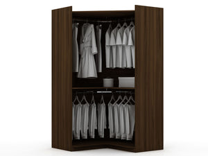 Manhattan Comfort Mulberry Contemporary - Modern Wardrobe/ Armoire/ Closet Brown 108GMC5