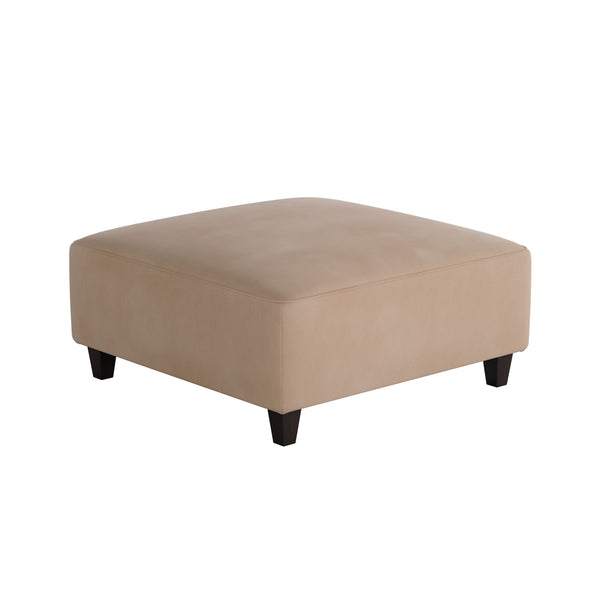 Fusion Bella Blush Cocktail Ottoman - Stylish Padded Centerpiece For Living Room Or Family Space Decor Mauve W,100% Polyester 109-c Bella Blush Cocktail Ottoman