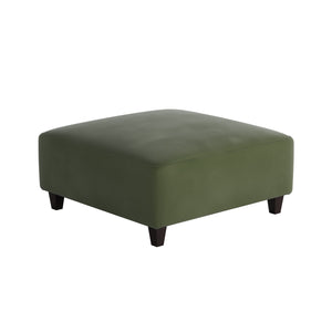 Fusion Bella Forrest Stylish Cocktail Ottoman - Padded Centerpiece For Versatile Seating And Relaxation Gold W,100% Polyester 109-c Bella Forrest Cocktail Ottoman