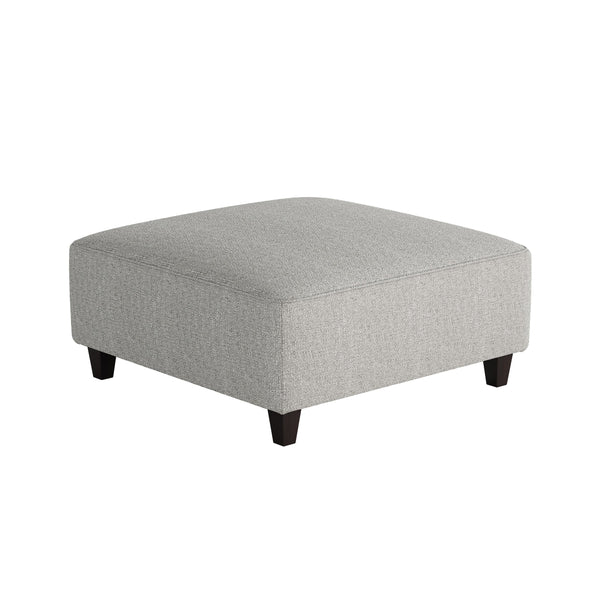 Fusion Sugarshack Metal Cocktail Ottoman - Stylish, Padded Centerpiece For Versatile Living Spaces Grey Ws,100% Polypropylene 109-c Sugarshack Metal Cocktail Ottoman