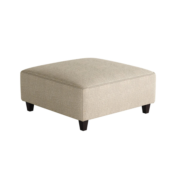 Fusion Sugarshack Oatmeal Cocktail Ottoman - Stylish, Durable Centerpiece With Padded Safety For Kids Oatmeal Ws,100% Polypropylene 109-c Sugarshack Oatmeal Cocktail Ottoman