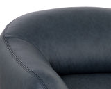 Armani Armchair - Midnight Blue Leather 109000 Sunpan