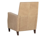 Florenzi Lounge Chair - Latte Leather 109008 Sunpan