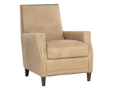 Florenzi Lounge Chair - Latte Leather 109008 Sunpan