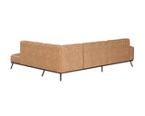 Brandi Sofa Chaise - Raf - Camel Leather 109021 Sunpan