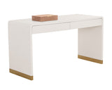 Ilona Desk - Oyster Shagreen 109022 Sunpan